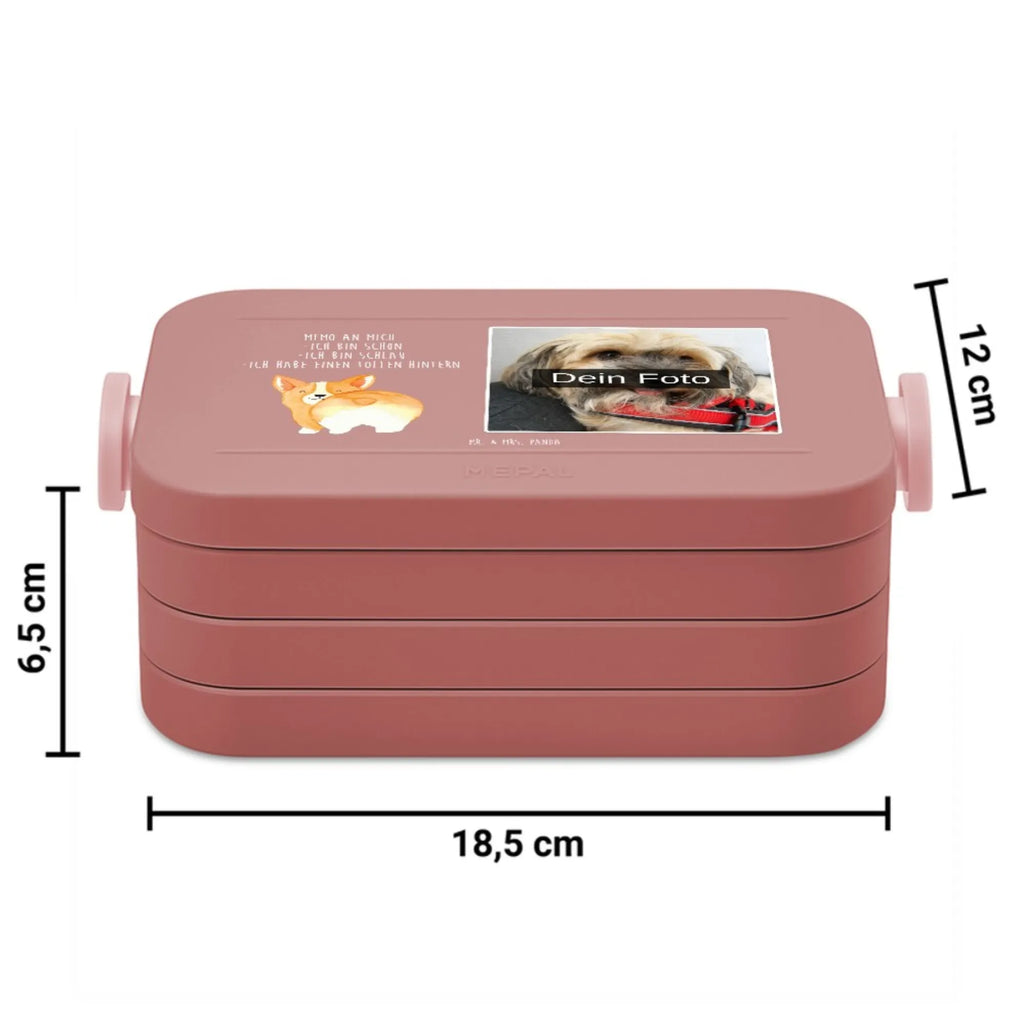 MEPAL Foto Bentobox Corgi Po Foto Lunchbox, Foto Brotdose, Foto Bentobox, Hund, Hundemotiv, Haustier, Hunderasse, Tierliebhaber, Hundebesitzer, Sprüche, Hundeliebe, Spruch, Selbstliebe, Motivation, Corgie