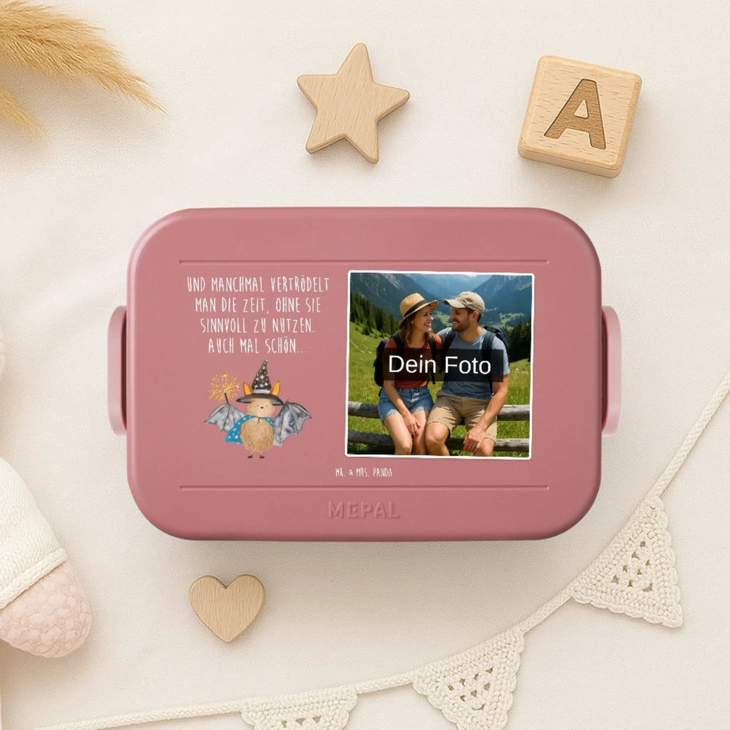 MEPAL Foto Bentobox Fledermaus Zauberer Foto Bentobox, Foto Brotdose, Foto Lunchbox, Tiermotive, Gute Laune, lustige Sprüche, Tiere, Magier, Fledermäuse, reinsteigern, Fledermaus, Frauen, Zauberer