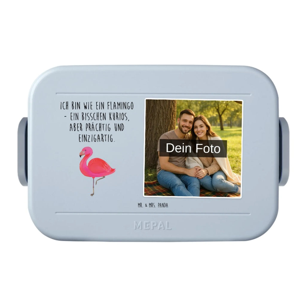 MEPAL Foto Bentobox Flamingo Classic Foto Brotdose, Foto Lunchbox, Foto Bentobox, Flamingo, Stolz, Freundinnen, ich, Freundin, Sohn, Einzigartig, Tochter, Selbstliebe, für mich, Spruch, Geschwister, Außenseiter
