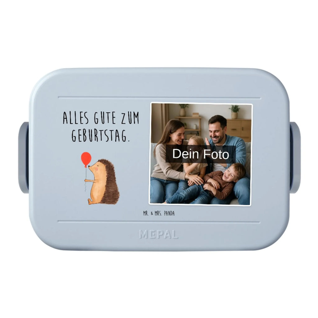 MEPAL Foto Bentobox Igel Luftballon Foto Bentobox, Foto Brotdose, Foto Lunchbox, Tiermotive, Gute Laune, lustige Sprüche, Tiere, Ballon, Geburtstag, Herzlichen Glückwunsch, Happy Birthday, Igel, Geburtstagskind, Glückwunsch