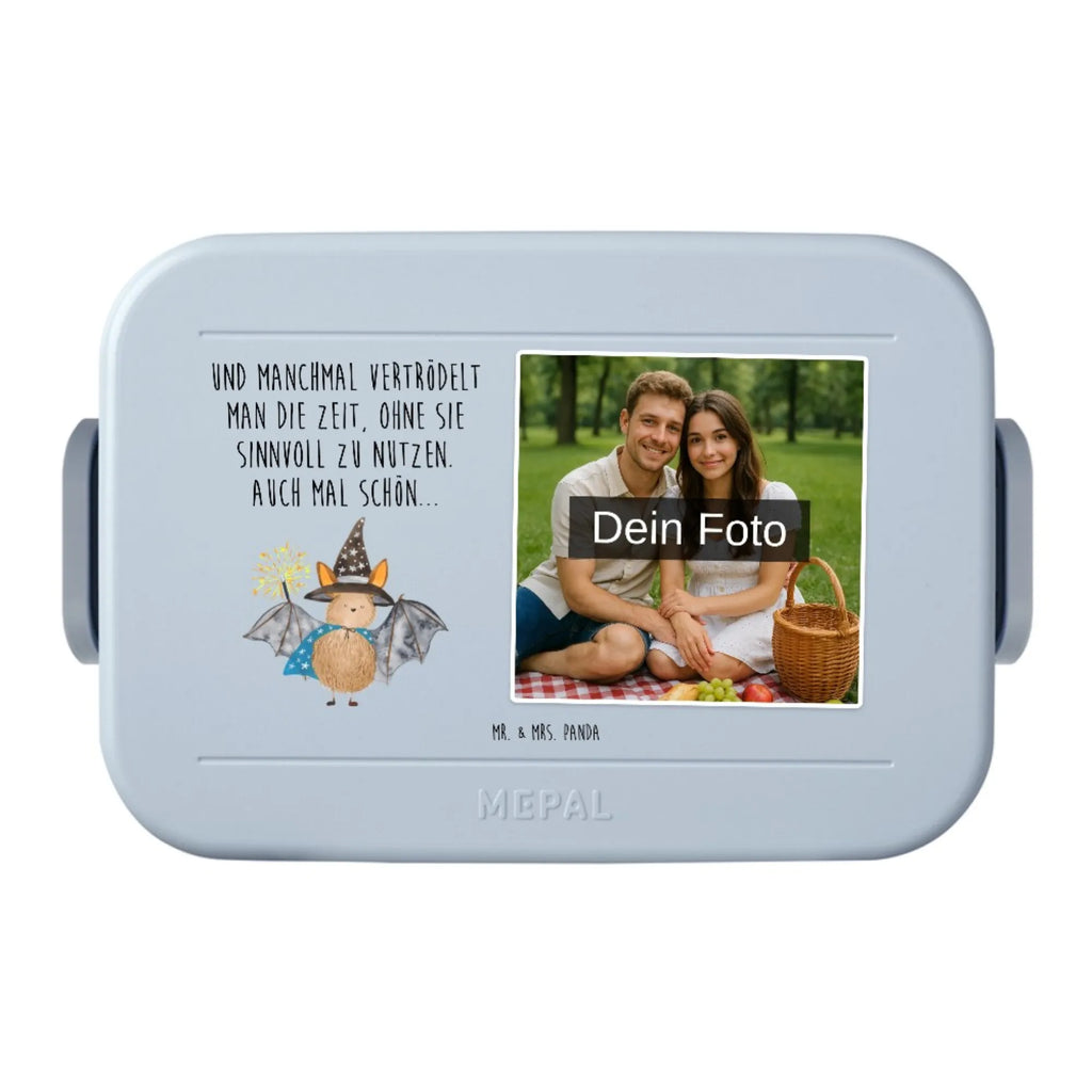 MEPAL Foto Bentobox Fledermaus Zauberer Foto Bentobox, Foto Brotdose, Foto Lunchbox, Tiermotive, Gute Laune, lustige Sprüche, Tiere, Magier, Fledermäuse, reinsteigern, Fledermaus, Frauen, Zauberer