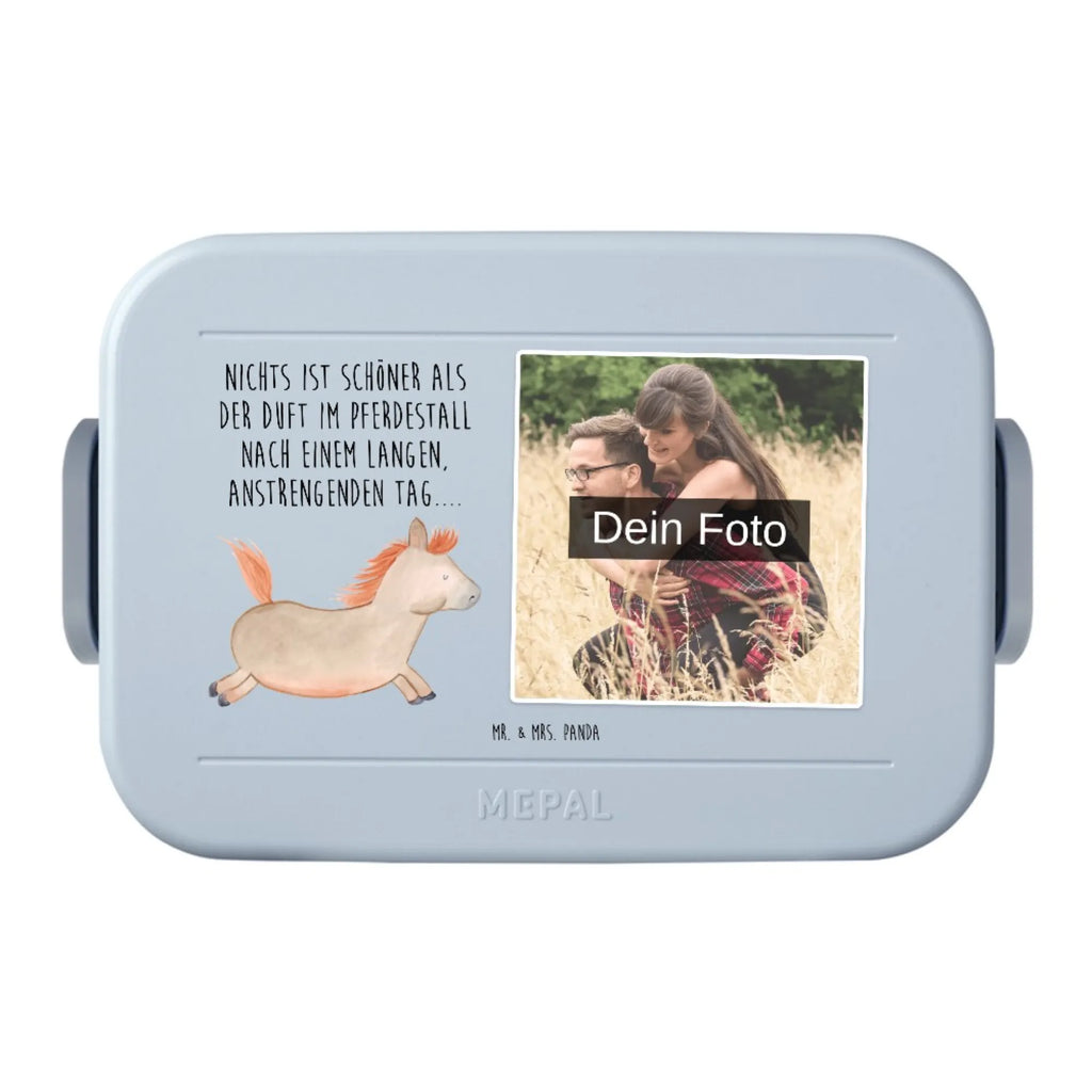 MEPAL Foto Bentobox Pferd Springen Foto Lunchbox, Foto Brotdose, Foto Bentobox, Bauernhof, Hoftiere, Landwirt, Landwirtin, Pony, Pferde, reiten, ausreiten, Pferdestall, Stall, Pferdebesitzer, Pferd