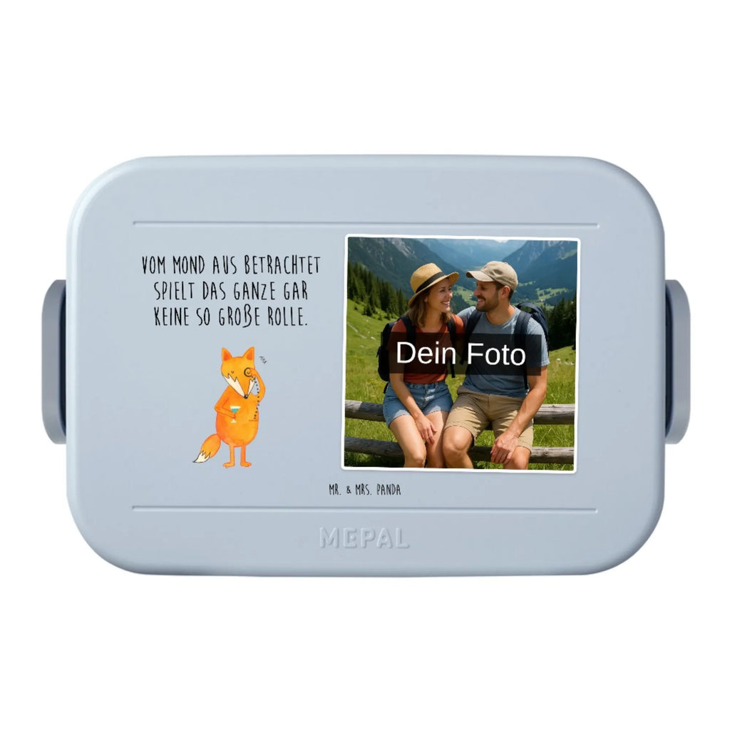 MEPAL Foto Bentobox Fuchs Lord Foto Brotdose, Foto Bentobox, Foto Lunchbox, Fuchs, Füchse, tröstende Worte, Motivation Spruch, Liebeskummer Geschenk, Problemlösung, Spruch lustig