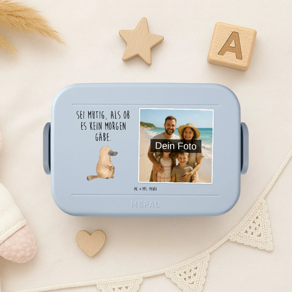 MEPAL Foto Bentobox Schnabeltier Mut Foto Lunchbox, Foto Bentobox, Foto Brotdose, Meerestiere, Meer, Urlaub, Arbeit, Motivation, Lebensweisheit, Weltreise, Raodtrip, Training, Büro, Mut, Schnabeltier, Neustart, Schnabeltiere, mutig, Neuanfang