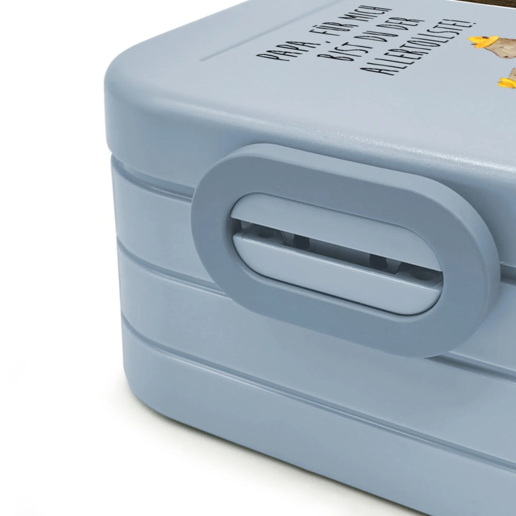 MEPAL Foto Bentobox Bären mit Hut Foto Lunchbox, Foto Brotdose, Foto Bentobox, Familie, Vatertag, Muttertag, Bruder, Schwester, Mama, Papa, Oma, Opa, Vater, Bären, Daddy, Kinder, Vorbild, Sohn, Lieblingsmensch, Söhne, Dad, Kind, Vater-Sohn, Family, Paps, Papi, Bär