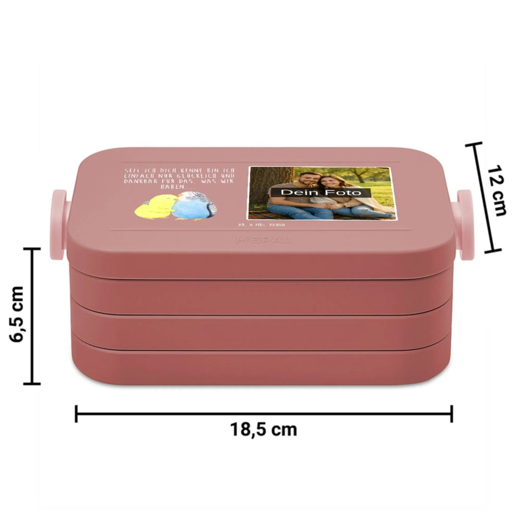 MEPAL Foto Bentobox Wellensittich Liebe Foto Bentobox, Foto Lunchbox, Foto Brotdose, Liebe, Partner, Freund, Freundin, Ehemann, Ehefrau, Heiraten, Verlobung, Heiratsantrag, Liebesgeschenk, Jahrestag, Hocheitstag, Vögel, Vertrauen, Nähe, Wellensittich, Kuscheln