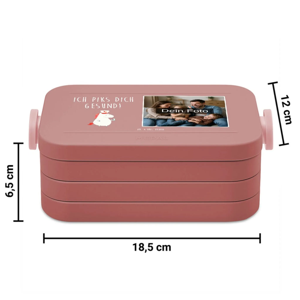 MEPAL Foto Bentobox Einhorn Krankenschwester Foto Brotdose, Foto Bentobox, Foto Lunchbox, Einhorn, Einhörner, Einhorn Deko, Unicorn, Krankenschwester Geschenk, Krankenpflegerin, Krankenschwester Dankeschön, Ärztin Geschenk, Krankenhaus, Krankenpfleger Geschenk