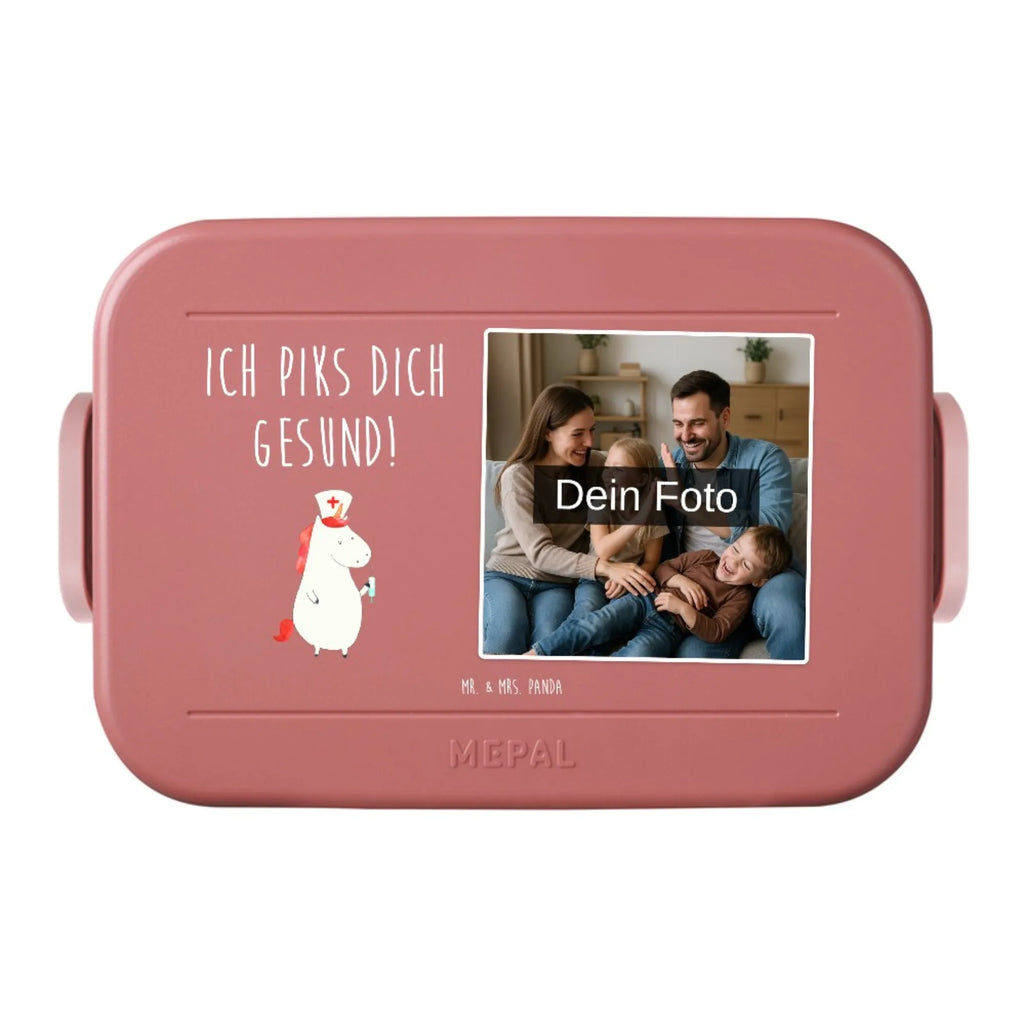 MEPAL Foto Bentobox Einhorn Krankenschwester Foto Brotdose, Foto Bentobox, Foto Lunchbox, Einhorn, Einhörner, Einhorn Deko, Unicorn, Krankenschwester Geschenk, Krankenpflegerin, Krankenschwester Dankeschön, Ärztin Geschenk, Krankenhaus, Krankenpfleger Geschenk