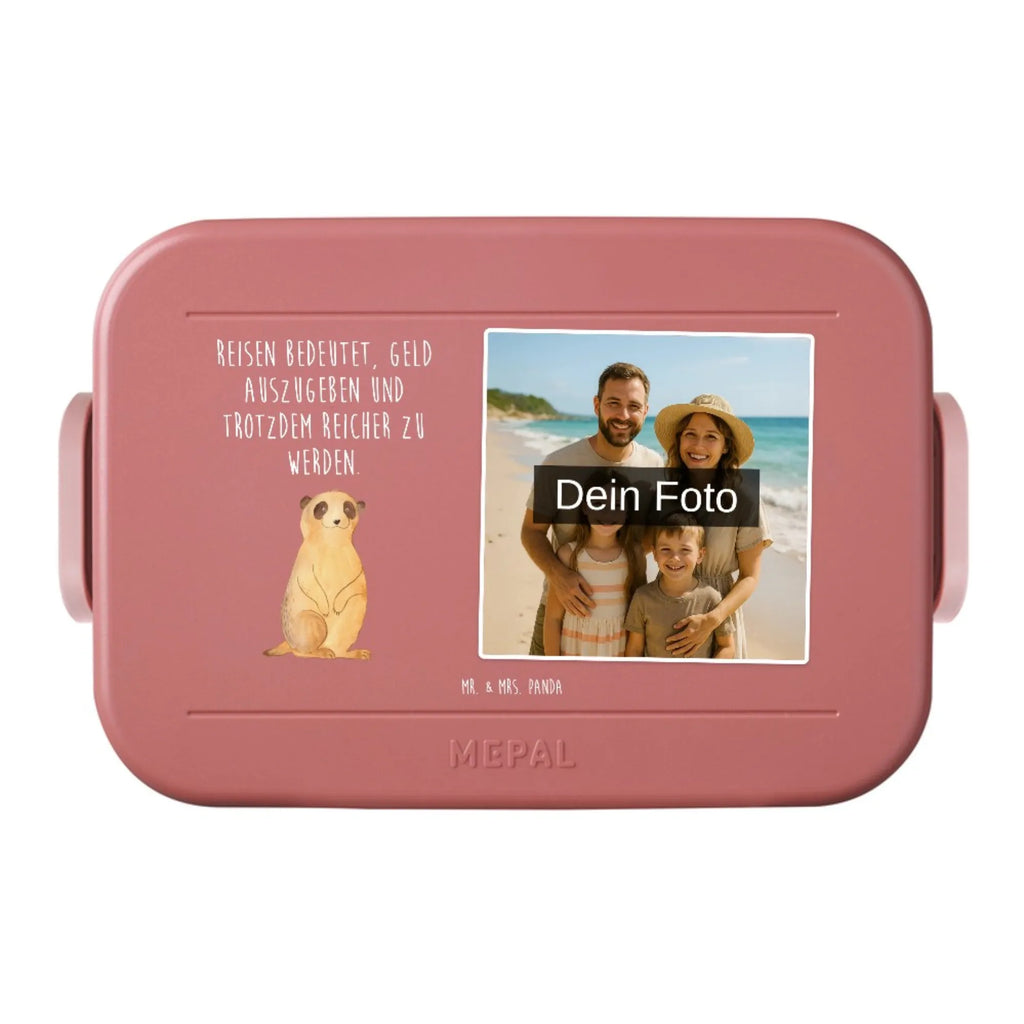 MEPAL Foto Bentobox Erdmännchen Foto Brotdose, Foto Bentobox, Foto Lunchbox, Afrika, Wildtiere, Afrikareise, Roadtrip, Traveling, Spruch, Reisen, Erdmännchen, Weltreise