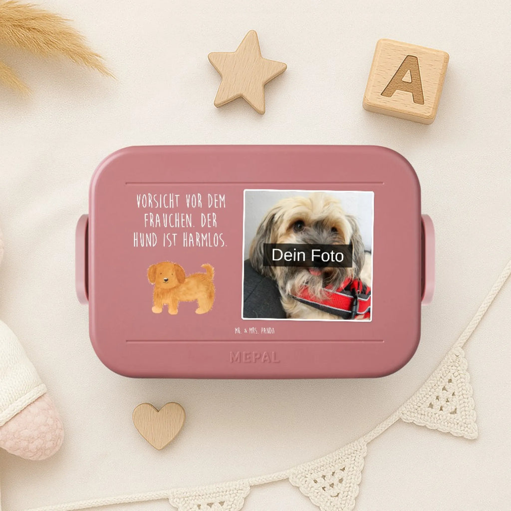 MEPAL Foto Bentobox Hund Flauschig Foto Brotdose, Foto Lunchbox, Foto Bentobox, Hund, Hundemotiv, Haustier, Hunderasse, Tierliebhaber, Hundebesitzer, Sprüche, Hunde, Hundeliebe, Hundemama, Frauchen