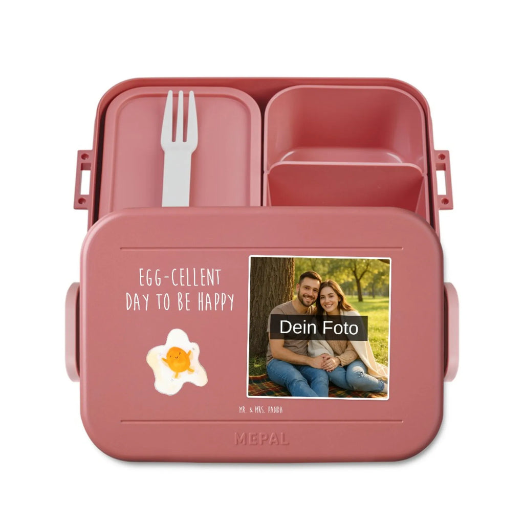 MEPAL Foto Bentobox Spiegelei Ei Foto Bentobox, Foto Lunchbox, Foto Brotdose, Tiermotive, Gute Laune, lustige Sprüche, Tiere, Spiegelei, Liebe, Schön, Ei, Glücklich, Tag