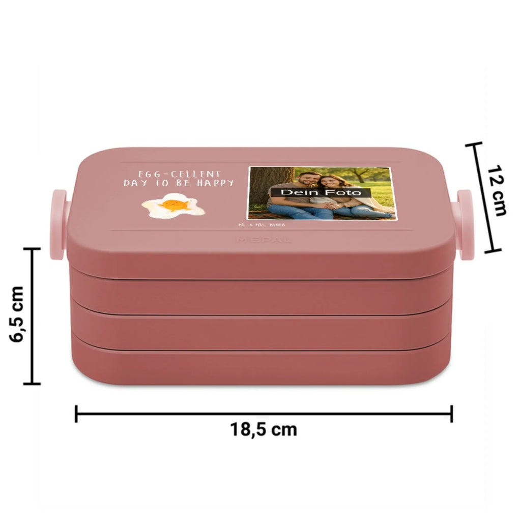 MEPAL Foto Bentobox Spiegelei Ei Foto Bentobox, Foto Lunchbox, Foto Brotdose, Tiermotive, Gute Laune, lustige Sprüche, Tiere, Spiegelei, Liebe, Schön, Ei, Glücklich, Tag