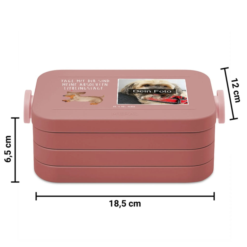 MEPAL Foto Bentobox Hund Dackel Foto Bentobox, Foto Lunchbox, Foto Brotdose, Hund, Hundemotiv, Haustier, Hunderasse, Tierliebhaber, Hundebesitzer, Sprüche, Dackel, Hunde, Dachshund, happy dog