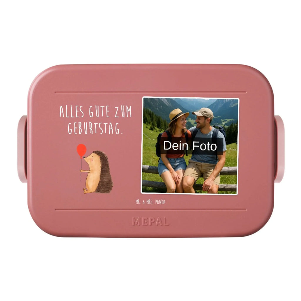 MEPAL Foto Bentobox Igel Luftballon Foto Bentobox, Foto Brotdose, Foto Lunchbox, Tiermotive, Gute Laune, lustige Sprüche, Tiere, Ballon, Geburtstag, Herzlichen Glückwunsch, Happy Birthday, Igel, Geburtstagskind, Glückwunsch