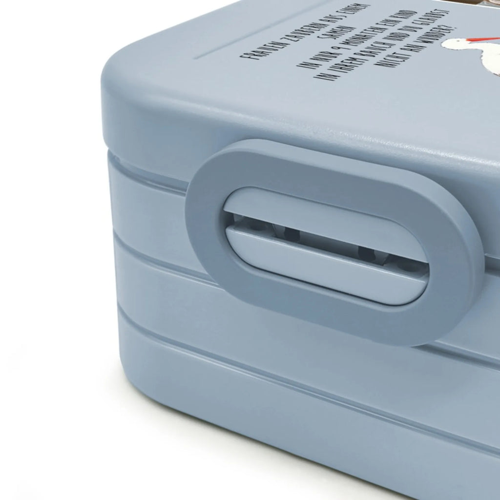 MEPAL Foto Bentobox Storch Foto Lunchbox, Foto Brotdose, Foto Bentobox, Tiermotive, Gute Laune, lustige Sprüche, Tiere, Mutter werden, Mutter, Mütter, Babybauch, Schwanger, Geburt, Baby, Storch, Schwangerschaft, Störche