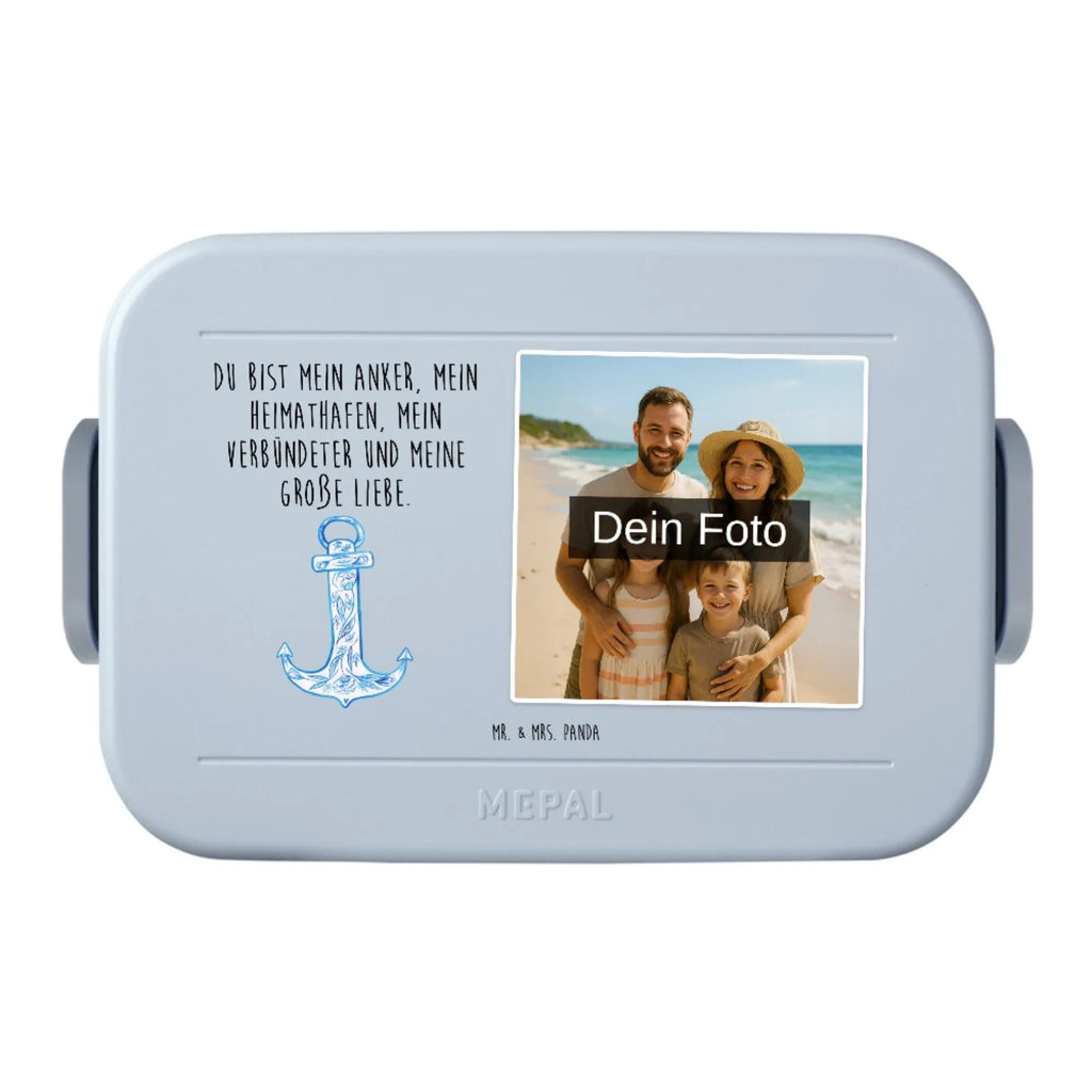 MEPAL Foto Bentobox Anker Blau Foto Brotdose, Foto Bentobox, Foto Lunchbox, Tiermotive, Gute Laune, lustige Sprüche, Tiere