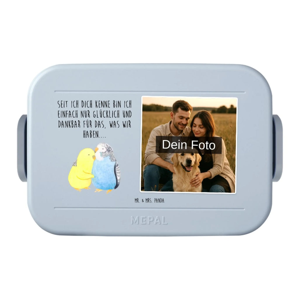MEPAL Foto Bentobox Wellensittich Liebe Foto Bentobox, Foto Lunchbox, Foto Brotdose, Liebe, Partner, Freund, Freundin, Ehemann, Ehefrau, Heiraten, Verlobung, Heiratsantrag, Liebesgeschenk, Jahrestag, Hocheitstag, Vögel, Vertrauen, Nähe, Wellensittich, Kuscheln