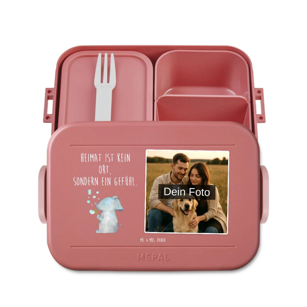 MEPAL Foto Bentobox Elefant Seifenblasen Foto Lunchbox, Foto Bentobox, Foto Brotdose, Tiermotive, Gute Laune, lustige Sprüche, Tiere, Liebesbeweis, Dickhäuter, Elefant, Liebe, Heimat, Gefühl. Daheim, Seifenblasen, Rüsseltier, Elefanten, Liebesspruch