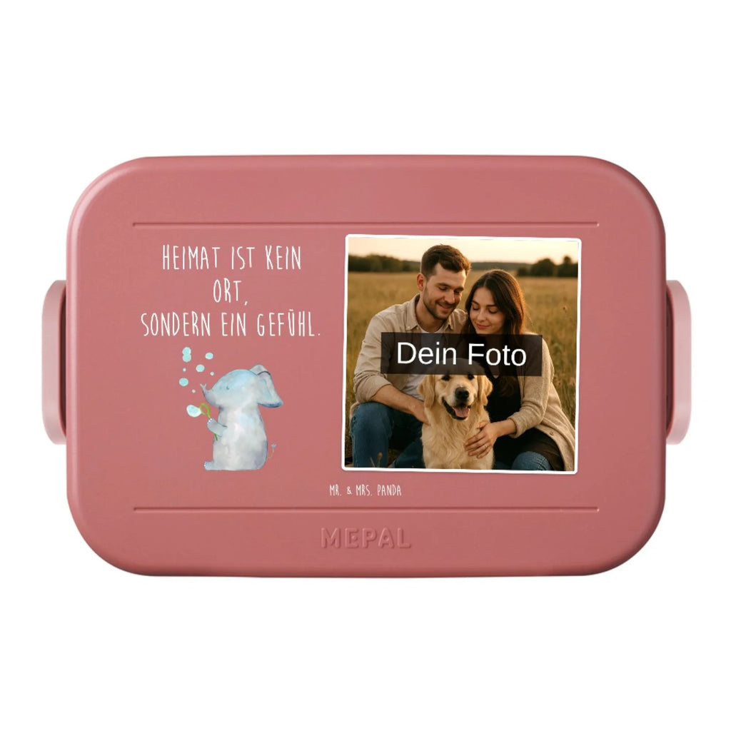 MEPAL Foto Bentobox Elefant Seifenblasen Foto Lunchbox, Foto Bentobox, Foto Brotdose, Tiermotive, Gute Laune, lustige Sprüche, Tiere, Liebesbeweis, Dickhäuter, Elefant, Liebe, Heimat, Gefühl. Daheim, Seifenblasen, Rüsseltier, Elefanten, Liebesspruch