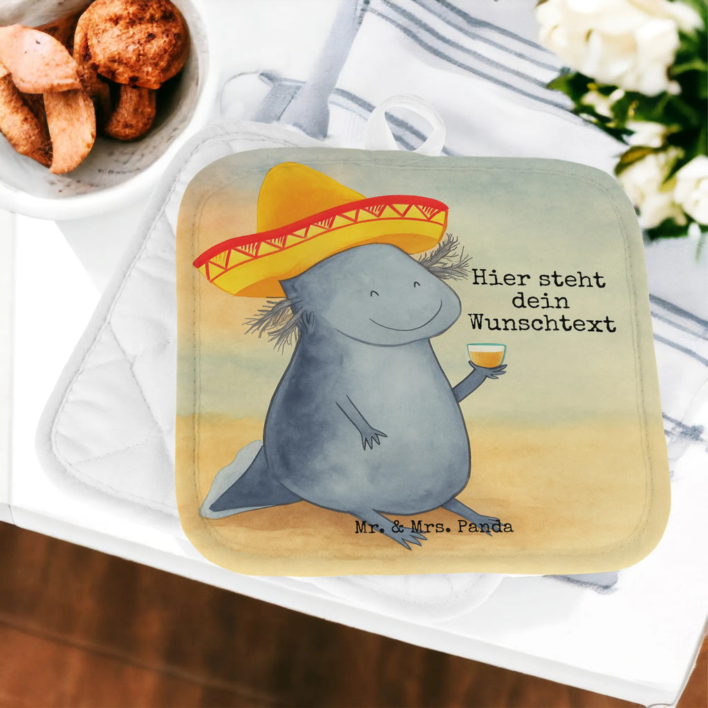 Personalisierte Topflappen Axolotl Tequila Design Namensaufdruck, Topflappen mit Namen, Personalisierter Ofenhandschuh, Personalisierte Topfuntersetzer, Topflappen personalisiert, Topflappen Set personalisiert, Axolotl, Molch, Tequila, Axolot, Zitrone, Motivation, Mexico, Feuerdrache, Lurch, Sombrero, Feuersalamander, Lurche, Schwanzlurch, Mexiko, Spruch