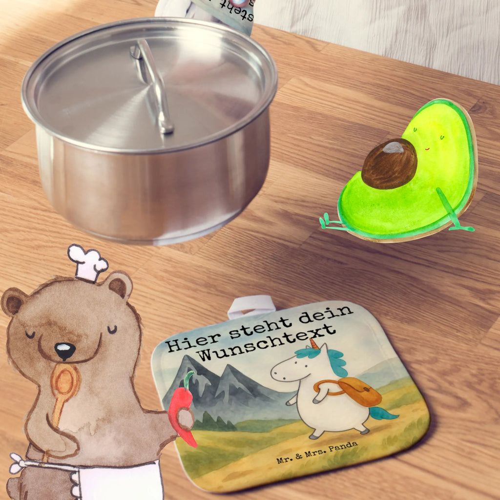 Personalisierte Topflappen Einhorn Bergsteiger Design Topflappen personalisiert, Personalisierter Ofenhandschuh, Topflappen Set personalisiert, Personalisierte Topfuntersetzer, Topflappen mit Namen, Namensaufdruck, Einhorn, Einhörner, Einhorn Deko, Unicorn, Entdecker, Bergsteiger, Urlaub, Abenteurer, Abenteuer, Berge, Weltenbummler, Weltreise, Reisen