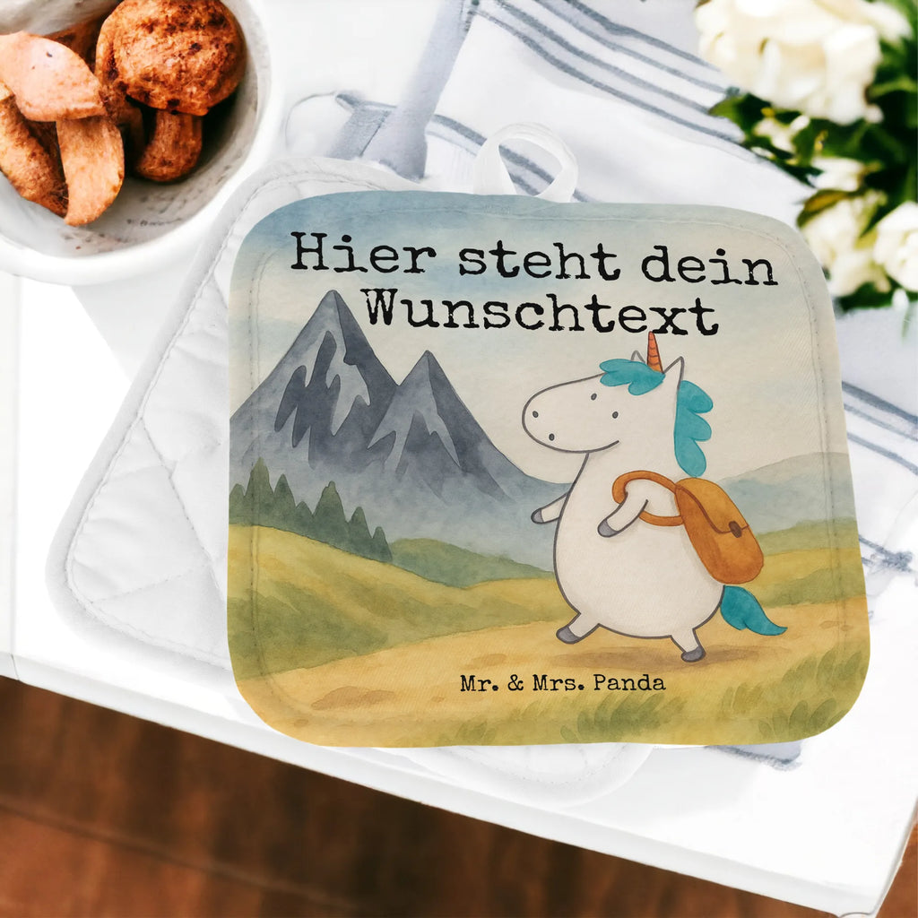 Personalisierte Topflappen Einhorn Bergsteiger Design Topflappen personalisiert, Personalisierter Ofenhandschuh, Topflappen Set personalisiert, Personalisierte Topfuntersetzer, Topflappen mit Namen, Namensaufdruck, Einhorn, Einhörner, Einhorn Deko, Unicorn, Entdecker, Bergsteiger, Urlaub, Abenteurer, Abenteuer, Berge, Weltenbummler, Weltreise, Reisen