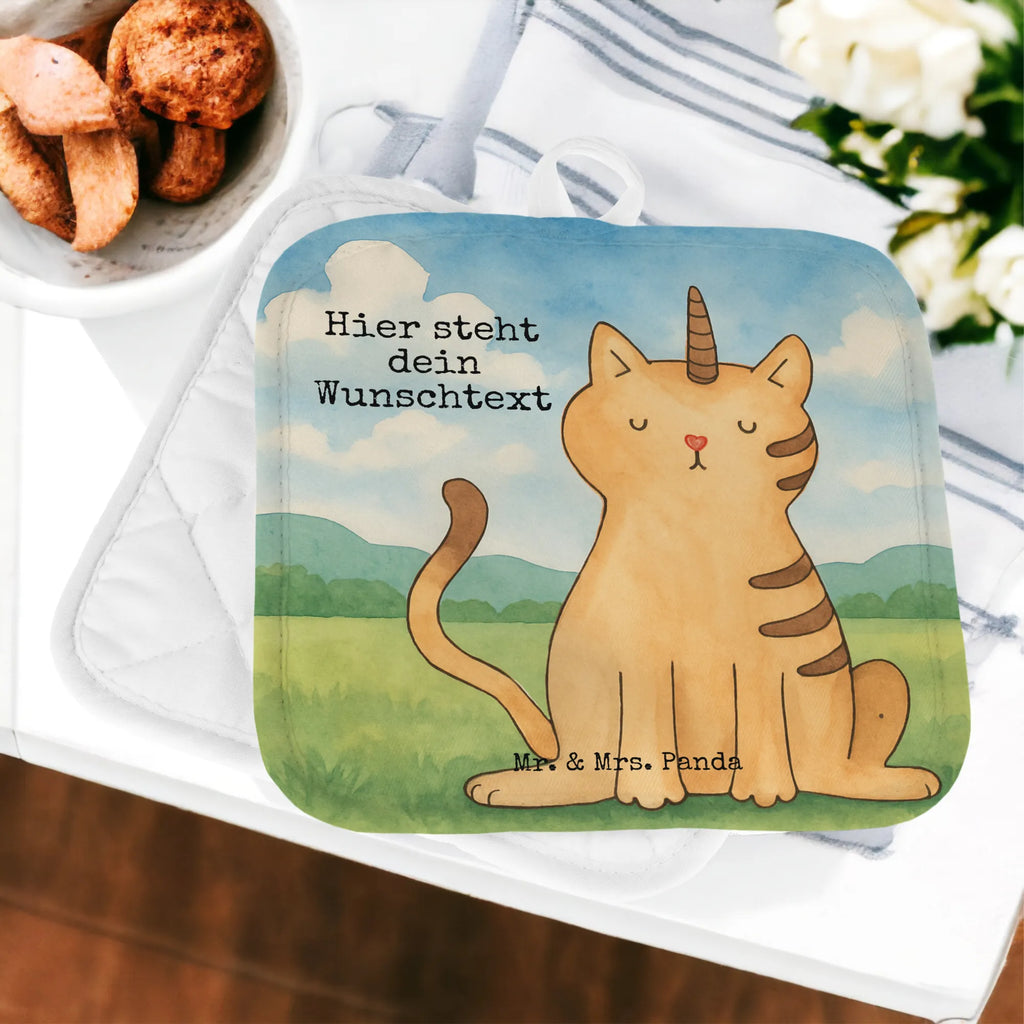 Personalisierte Topflappen Einhorn Katze Design Topflappen Set personalisiert, Topflappen mit Namen, Personalisierte Topfuntersetzer, Personalisierter Ofenhandschuh, Topflappen personalisiert, Namensaufdruck, Einhorn, Einhörner, Einhorn Deko, Unicorn, Erwachsenwerden, Mieze, Katzer, Katze, Einhornpower, Katzenhorn, Regenbogen, Glitzer, Kittyhorn, Einhornkatze