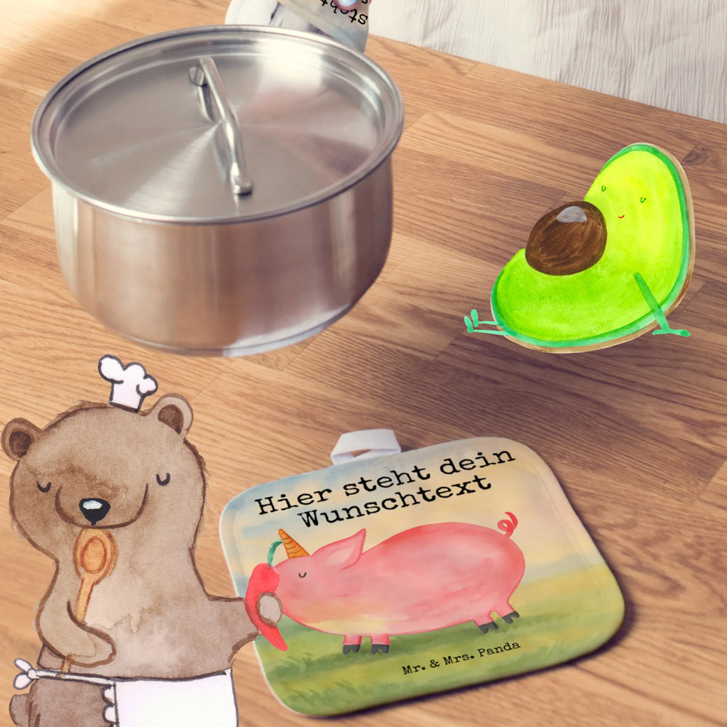 Personalisierte Topflappen Einhorn Schwein Design Topflappen mit Namen, Personalisierter Ofenhandschuh, Namensaufdruck, Topflappen Set personalisiert, Personalisierte Topfuntersetzer, Topflappen personalisiert, Einhorn, Einhörner, Einhorn Deko, Unicorn, funny, Bauer, witzig. lustig, Party, englisch, Schwein, Piggy, geschenk, Schweinhorn, Pig, english, Spruch, Spaß