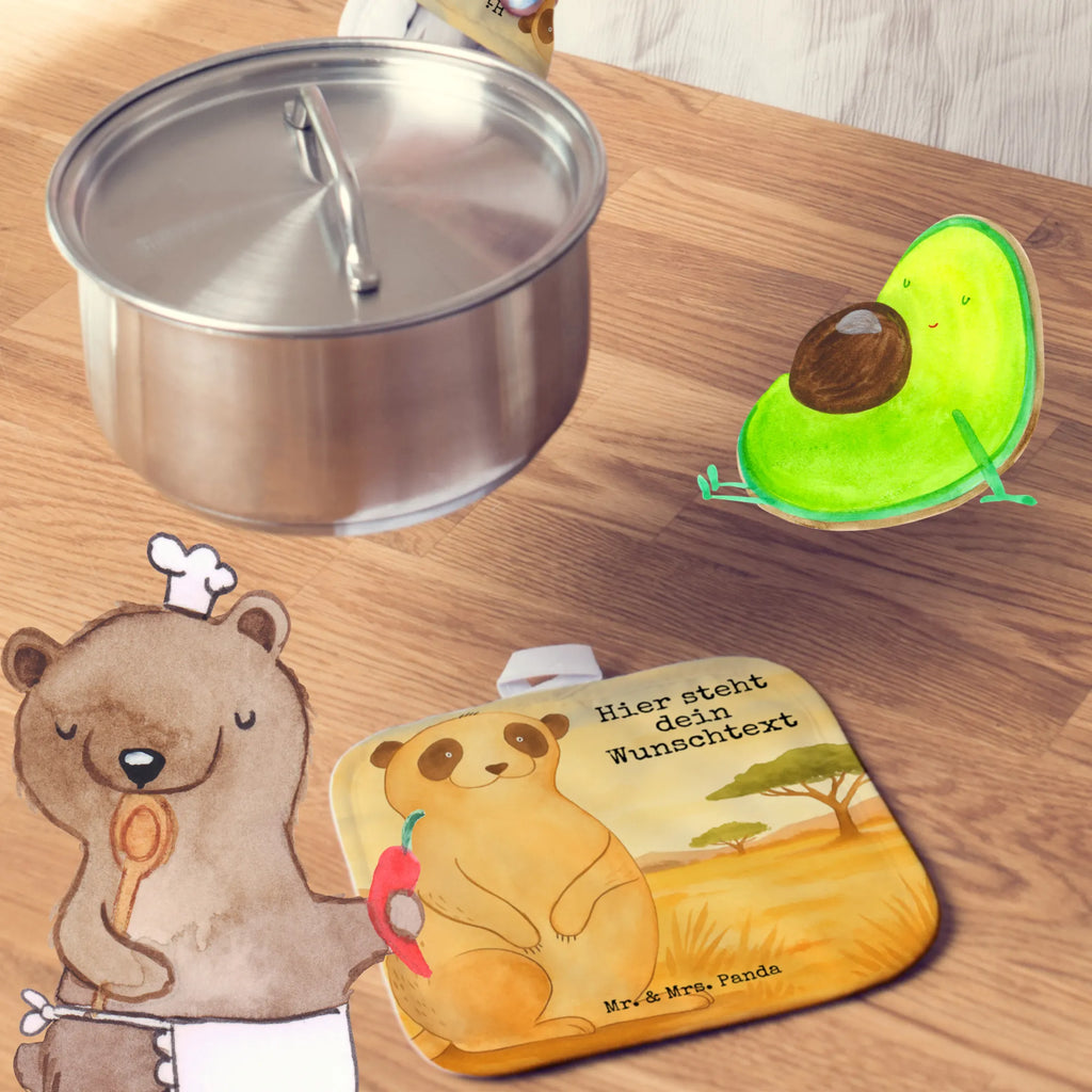 Personalisierte Topflappen Erdmännchen Design Topflappen mit Namen, Namensaufdruck, Personalisierter Ofenhandschuh, Topflappen personalisiert, Topflappen Set personalisiert, Personalisierte Topfuntersetzer, Afrika, Wildtiere, Afrikareise, Reisen, Roadtrip, Spruch, Erdmännchen, Traveling, Weltreise