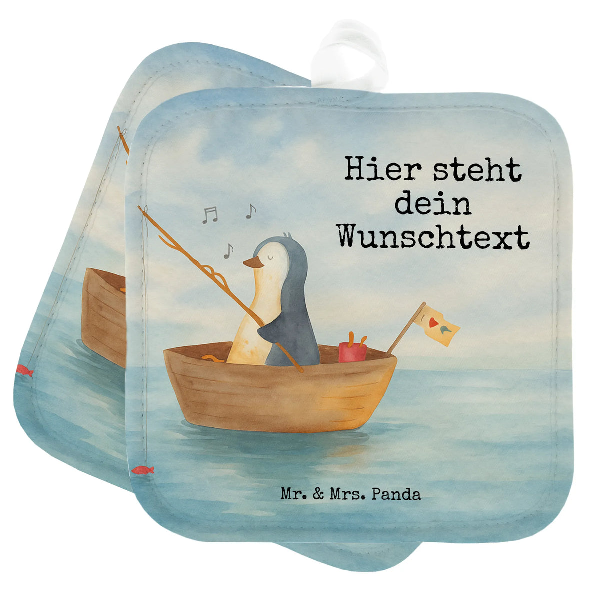 Personalisierte Topflappen Pinguin Angelboot Design Personalisierte Topflappen, Topflappen bedrucken, Topflappen selbst gestalten, Topflappen mit Namen, Personalisierte Topfhandschuhe, Küchenaccessoires personalisiert, Topflappen Personalisiert, Küchentextilien personalisiert, Küchenzubehör personalisiert, Topflappen Set Personalisiert, Topfhandschuhe mit Namen, Topfhandschuhe personalisiert, Pinguin, Genießen, Angeln, Neustart, Geschenkidee Liebeskummer, Pinguine, Motivation, Neuanfang, Boot, Lebenslust, Angelboot, Trennung, Scheidung, Leben