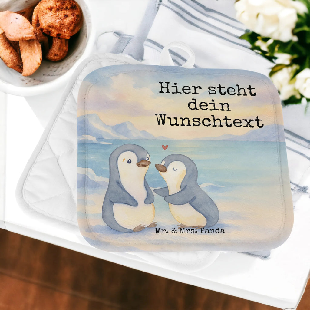 Personalisierte Topflappen Pinguine trösten Design Personalisierter Ofenhandschuh, Topflappen Set personalisiert, Personalisierte Topfuntersetzer, Topflappen personalisiert, Topflappen mit Namen, Namensaufdruck, Liebe, Partner, Freund, Freundin, Ehemann, Ehefrau, Heiraten, Verlobung, Heiratsantrag, Liebesgeschenk, Jahrestag, Hocheitstag, für Männer, Geschenk für Freundin, Mitbringsel, für Ehemann, Hochzeitstag, Geschenk für Frauen, Valentinstag, Geschenk für Partner, Liebesbeweis