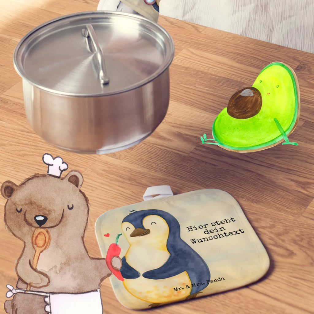 Personalisierte Topflappen Pinguin Diät Design Topflappen mit Namen, Personalisierte Topfuntersetzer, Namensaufdruck, Topflappen personalisiert, Topflappen Set personalisiert, Personalisierter Ofenhandschuh, Pinguin, Körperliebe, Diät, Selbstliebe, Selbstrespekt, Motivation, Gewicht, Pinguine, Abspecken, Abnehmen