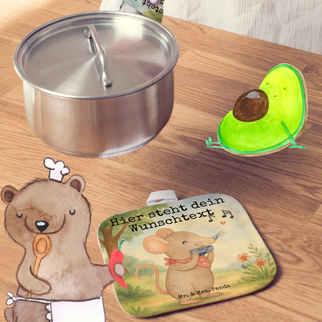 Personalisierte Topflappen Maus Mundharmonika Design Personalisierter Ofenhandschuh, Topflappen personalisiert, Personalisierte Topfuntersetzer, Namensaufdruck, Topflappen Set personalisiert, Topflappen mit Namen, Instrumente, Geschenke Musiker, Musikliebhaber, Maus, Mundharmonika, Lagerfeuer, Gesang