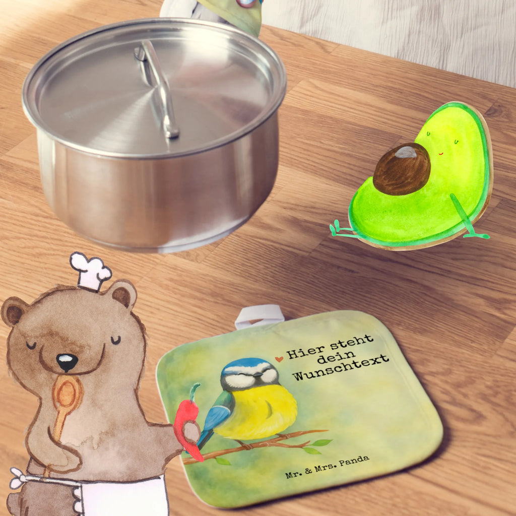 Personalisierte Topflappen Vogel Blaumeise Design Personalisierte Topfuntersetzer, Namensaufdruck, Topflappen Set personalisiert, Personalisierter Ofenhandschuh, Topflappen mit Namen, Topflappen personalisiert, Ostern, Osterhase, Ostergeschenke, Osternest, Osterdeko, Geschenke zu Ostern, Ostern Geschenk, Ostergeschenke Kinder, Ostern Kinder, Frühlingsgefühle, Vogel, Ostergrüße, liebe Grüße, Blaumeise, Frühling, Osterzeit