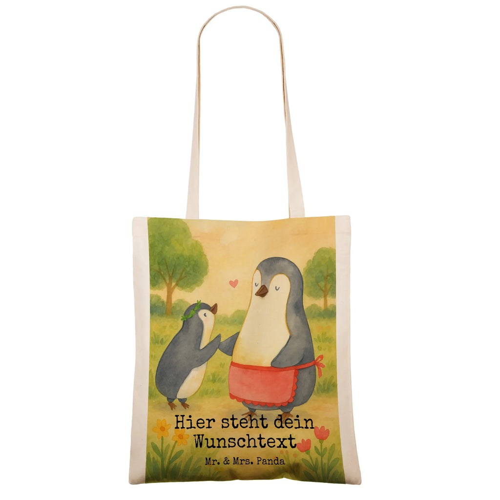 Personalisierte Tragetasche Pinguin mit Kind Design Stoffbeutel mit Namen, Einkaufstasche mit Namen, Tragetasche mit Namen, Personalisierter Beutel, Personalisierte Jutetasche, Personalisierte Einkaufstasche, Personalisierte Tasche, Personalisierte Kindergartentasche, Personalisierte Beuteltasche, Personalisierter Stoffbeutel, Personalisierter Jutebeutel, Familie, Vatertag, Muttertag, Bruder, Schwester, Mama, Papa, Oma, Opa, Mami, Mutter, Mutti, Geburststag, Geschenk