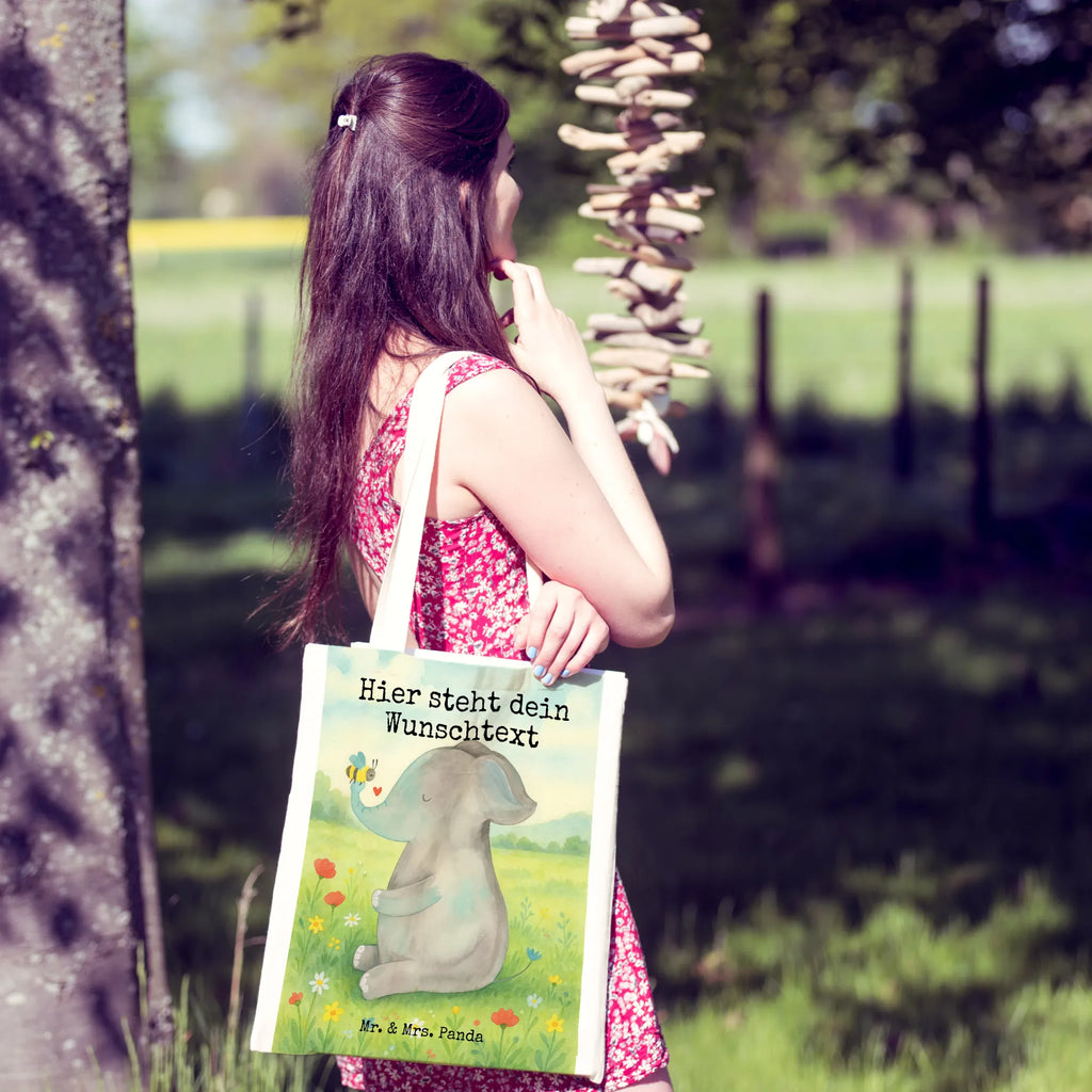 Personalisierte Tragetasche Elefant Biene Design Personalisierte Beuteltasche, Personalisierte Kindergartentasche, Personalisierter Beutel, Stoffbeutel mit Namen, Personalisierte Jutetasche, Personalisierter Stoffbeutel, Tragetasche mit Namen, Personalisierter Jutebeutel, Personalisierte Tasche, Personalisierte Einkaufstasche, Einkaufstasche mit Namen, Tiermotive, Gute Laune, lustige Sprüche, Tiere, Elefant, Jahrestag, Biene, Liebesspruch, Liebesbeweis, Hochzeitsgeschenk, Heiratsantrag, Liebe, Liebesgeschenk