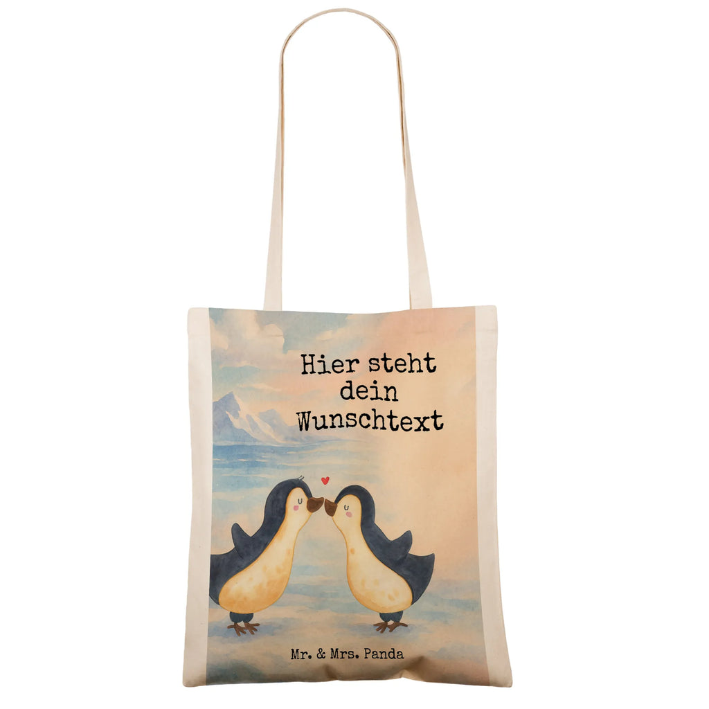 Personalisierte Tragetasche Pinguine Kuss Design Personalisierte Tasche, Tragetasche mit Namen, Stoffbeutel mit Namen, Personalisierte Einkaufstasche, Personalisierter Jutebeutel, Einkaufstasche mit Namen, Personalisierter Beutel, Personalisierter Stoffbeutel, Personalisierte Kindergartentasche, Personalisierte Jutetasche, Personalisierte Beuteltasche, Liebe, Partner, Freund, Freundin, Ehemann, Ehefrau, Heiraten, Verlobung, Heiratsantrag, Liebesgeschenk, Jahrestag, Hocheitstag, Liebesbeweis, Geschenk für Partner, Geschenk für Freundin, Hochzeitstag, Geschenk für Frauen, Mitbringsel, für Ehemann, für Männer, Valentinstag