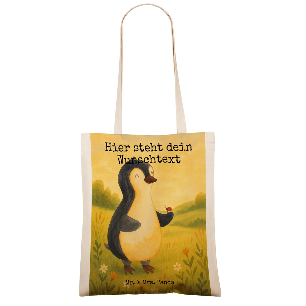 Personalisierte Tragetasche Pinguin Marienkäfer Design Personalisierter Stoffbeutel, Personalisierte Jutetasche, Personalisierte Kindergartentasche, Personalisierte Beuteltasche, Stoffbeutel mit Namen, Einkaufstasche mit Namen, Personalisierter Beutel, Personalisierter Jutebeutel, Personalisierte Einkaufstasche, Tragetasche mit Namen, Personalisierte Tasche, Pinguin, Wunder, Glück, Lebensfreude, Marienkäfer, Pinguine, Liebe, Freude