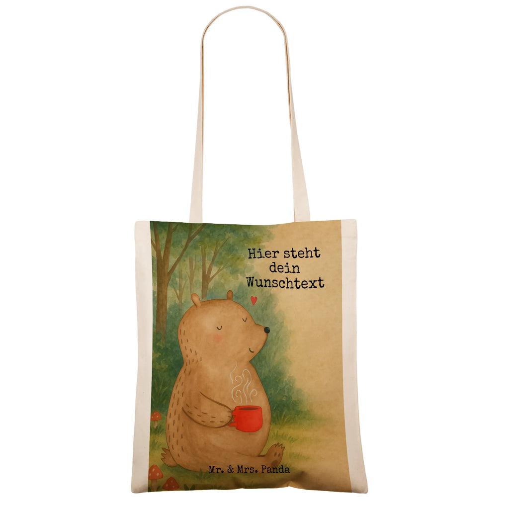 Personalisierte Tragetasche Bär Kaffee Design Personalisierte Tasche, Personalisierte Kindergartentasche, Personalisierter Beutel, Personalisierte Beuteltasche, Tragetasche mit Namen, Personalisierte Einkaufstasche, Stoffbeutel mit Namen, Einkaufstasche mit Namen, Personalisierter Stoffbeutel, Personalisierter Jutebeutel, Personalisierte Jutetasche, Bär, Teddy, Teddybär, Welt retten, Kaffee, Welt erobern, Coffee, Morgenroutine, guten Morgen, Bären, Motivation