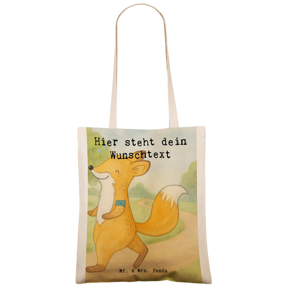 Personalisierte Tragetasche Fuchs Joggen Design Umhängetasche, Personalisierter Beutel, Personalisierte Kindergartentasche, Stoffbeutel mit Namen, Personalisierter Stoffbeutel, Personalisierte Jutetasche, Schultertasche, Personalisierte Tasche, Statementbeutel, Strandtasche, Personalisierter Jutebeutel, Personalisierte Beuteltasche, Shopper, Tüte, Einkaufstasche mit Namen, Tasche, Einkaufsbeutel, Personalisierte Einkaufstasche, Tragetasche mit Namen, Geschenk, Schenken, Sport, Sportart, Hobby, Danke, Dankeschön, Auszeichnung, Gewinn, Sportler, Laufsport, Joggen, Dauerlauf, Laufen