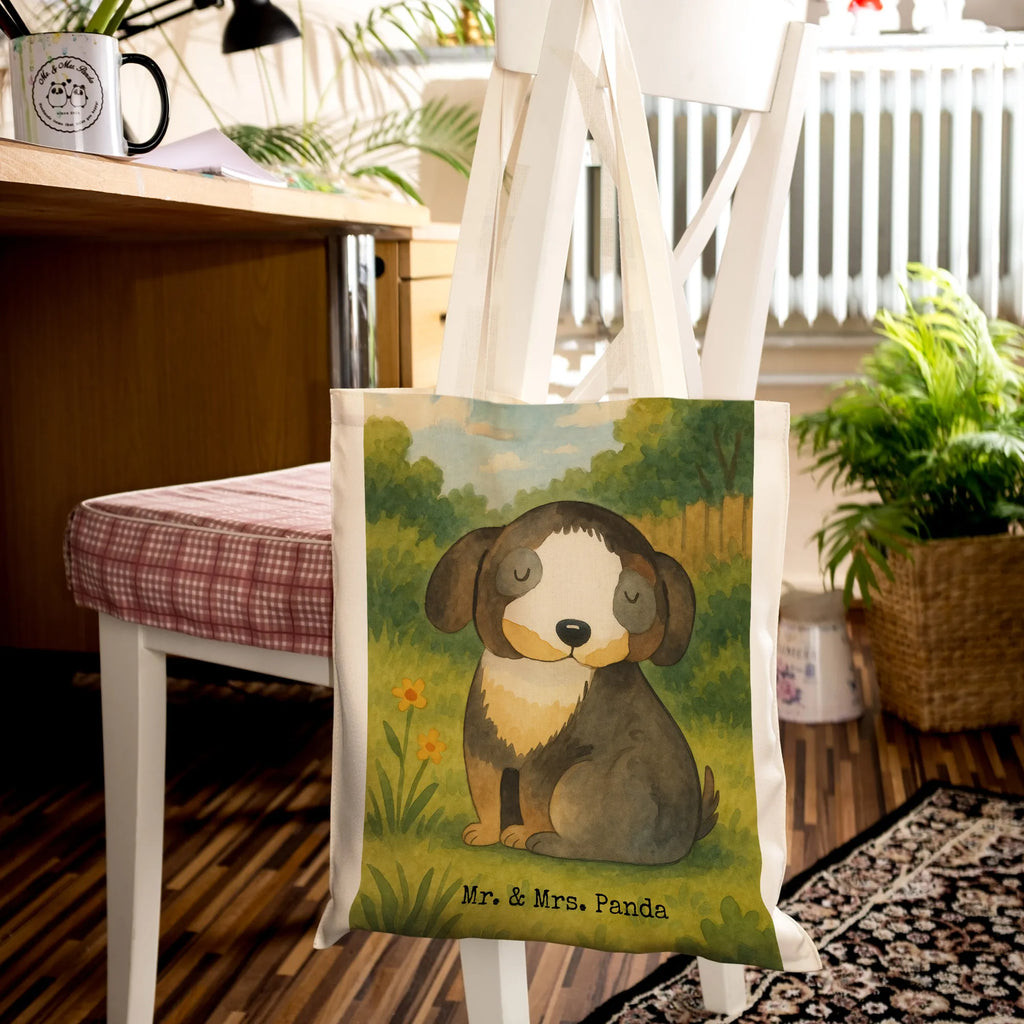 Tragetasche Hund Entspannen Design Jutetasche, Umhängetasche, Jutebeutel, Shopper, Schultertasche, Stofftasche, Tasche, Strandtasche, Tragetasche, Einkaufstüte, Einkaufstasche, Stoffbeutel, Beutel, Badetasche, Beuteltasche, Laptoptasche, Hund, Hundemotiv, Haustier, Hunderasse, Tierliebhaber, Hundebesitzer, Sprüche, schwarzer Hund, Liebe, Hundeliebe, Hundeglück