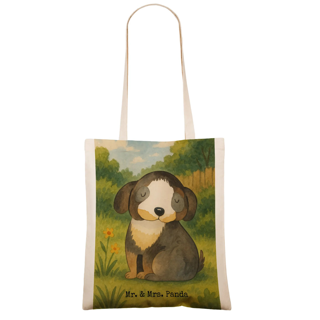 Tragetasche Hund Entspannen Design Jutetasche, Umhängetasche, Jutebeutel, Shopper, Schultertasche, Stofftasche, Tasche, Strandtasche, Tragetasche, Einkaufstüte, Einkaufstasche, Stoffbeutel, Beutel, Badetasche, Beuteltasche, Laptoptasche, Hund, Hundemotiv, Haustier, Hunderasse, Tierliebhaber, Hundebesitzer, Sprüche, schwarzer Hund, Liebe, Hundeliebe, Hundeglück