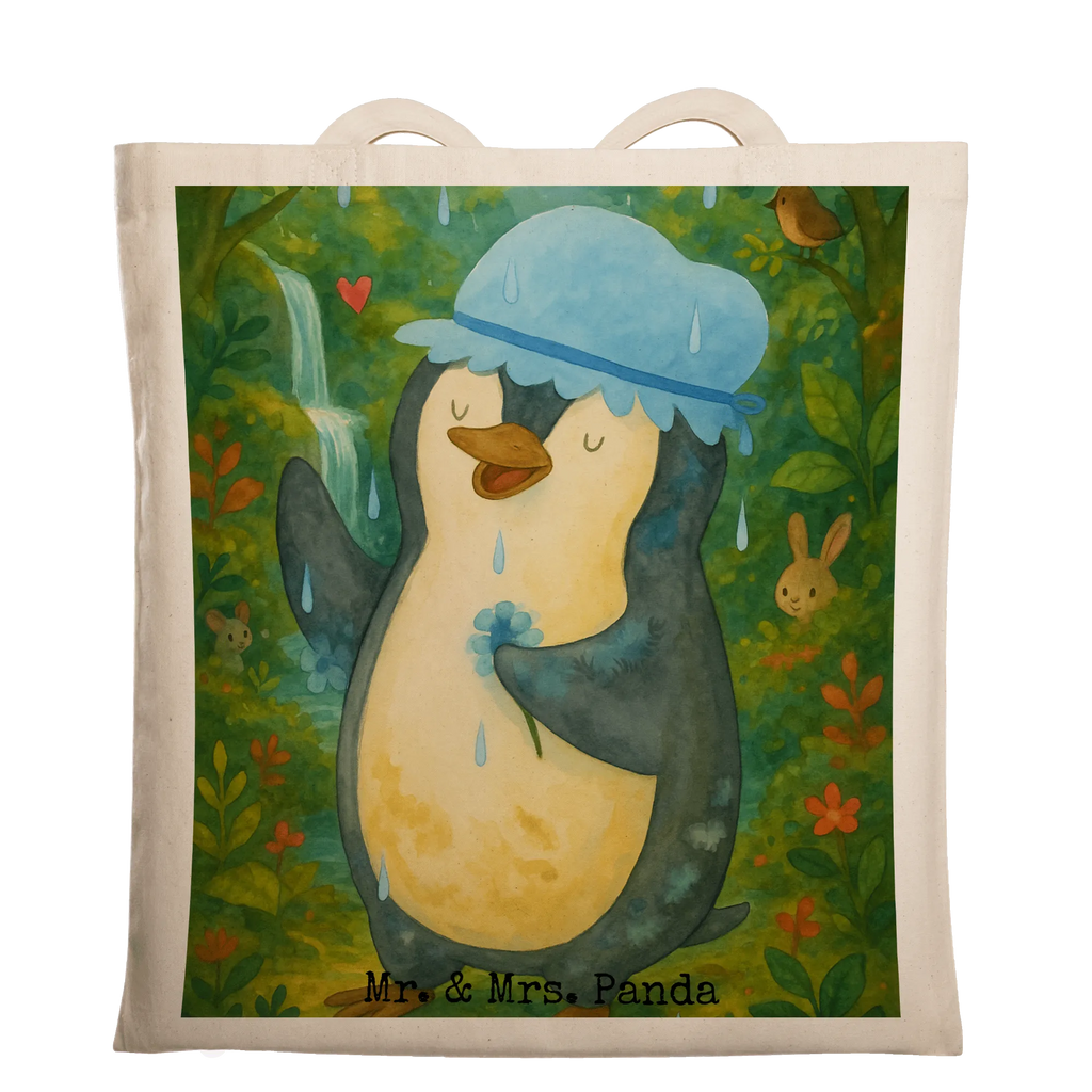 Tragetasche Pinguin Duschen Design Schultertasche, Tasche, Jutebeutel, Einkaufstüte, Beutel, Stofftasche, Badetasche, Umhängetasche, Shopper, Jutetasche, Beuteltasche, Tragetasche, Laptoptasche, Einkaufstasche, Stoffbeutel, Strandtasche, Pinguin, Neustart, duschen, glücklich sein, Neuanfang, Lebensmotto, Pinguine, Dusche, Motivation