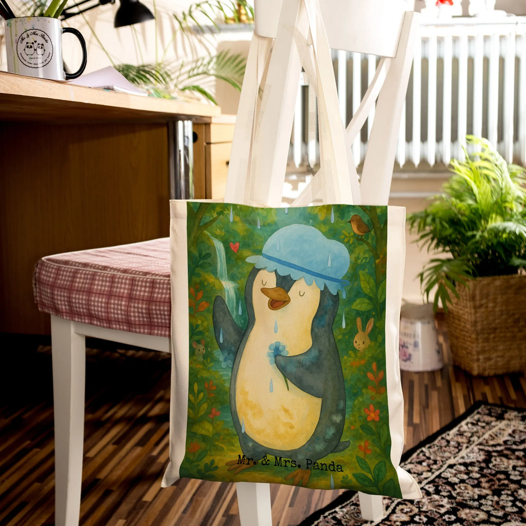 Tragetasche Pinguin Duschen Design Schultertasche, Tasche, Jutebeutel, Einkaufstüte, Beutel, Stofftasche, Badetasche, Umhängetasche, Shopper, Jutetasche, Beuteltasche, Tragetasche, Laptoptasche, Einkaufstasche, Stoffbeutel, Strandtasche, Pinguin, Neustart, duschen, glücklich sein, Neuanfang, Lebensmotto, Pinguine, Dusche, Motivation