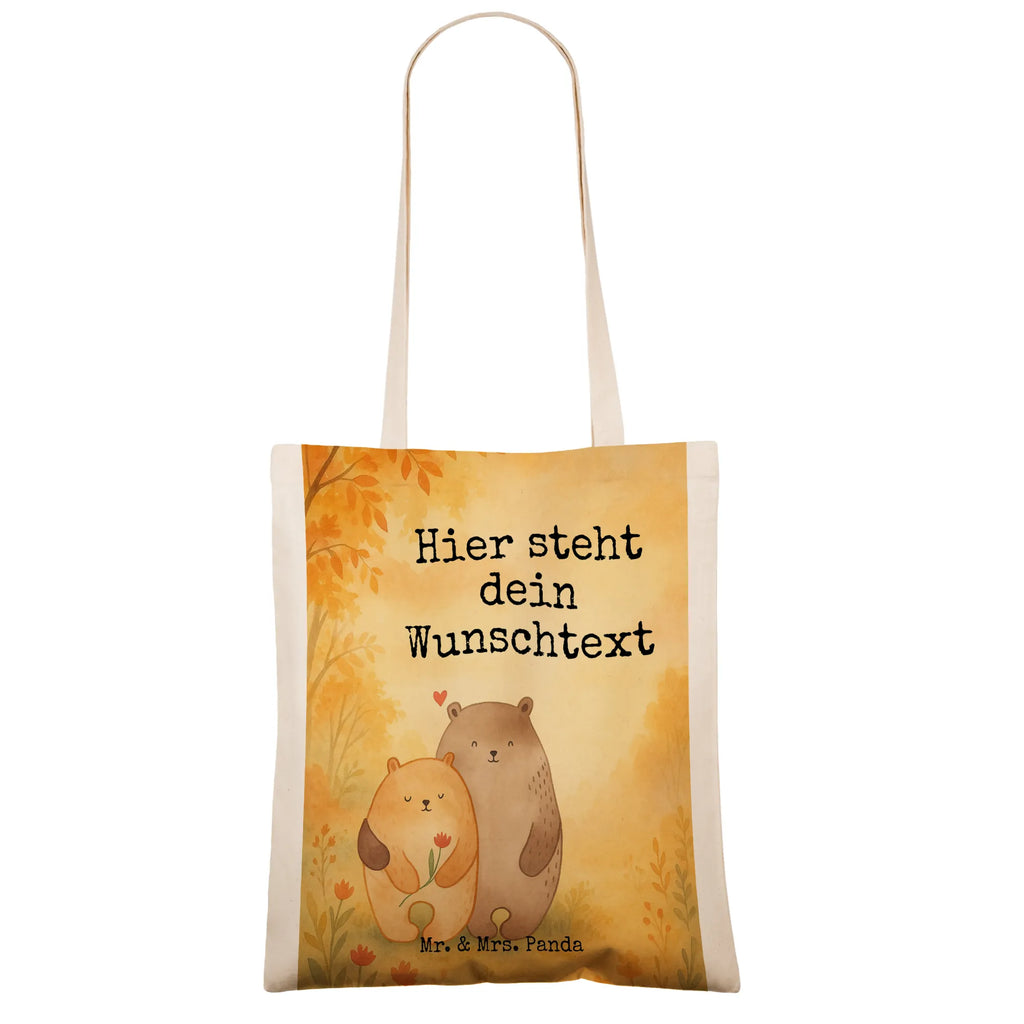 Personalisierte Tragetasche Bären Liebe Design Stoffbeutel mit Namen, Personalisierte Jutetasche, Personalisierte Tasche, Personalisierte Einkaufstasche, Personalisierter Beutel, Personalisierter Stoffbeutel, Personalisierte Beuteltasche, Personalisierter Jutebeutel, Einkaufstasche mit Namen, Tragetasche mit Namen, Personalisierte Kindergartentasche, Liebe, Partner, Freund, Freundin, Ehemann, Ehefrau, Heiraten, Verlobung, Heiratsantrag, Liebesgeschenk, Jahrestag, Hocheitstag, Hochzeitstag, Bärchen, Bären, Geschenk Hochzeit, Verlobt, Geschenk Freundin, Verheiratet, Geschenk Freund, Verliebt, Liebesbeweis, Bär
