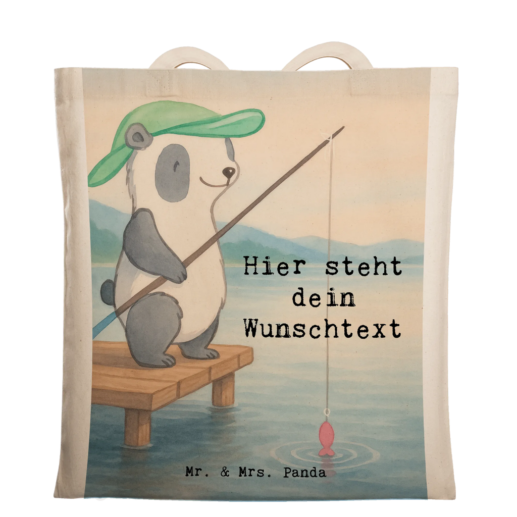 Personalisierte Tragetasche Panda Angeln Design Personalisierter Jutebeutel, Personalisierte Beuteltasche, Personalisierter Stoffbeutel, Tragetasche mit Namen, Personalisierte Tasche, Personalisierte Einkaufstasche, Einkaufstasche mit Namen, Stoffbeutel mit Namen, Personalisierte Jutetasche, Personalisierter Beutel, Personalisierte Kindergartentasche, Geschenk, Sport, Sportart, Hobby, Schenken, Danke, Dankeschön, Auszeichnung, Gewinn, Sportler, Angler, Angelsport, Angelverein, angeln gehen, angeln, Hobbyangler