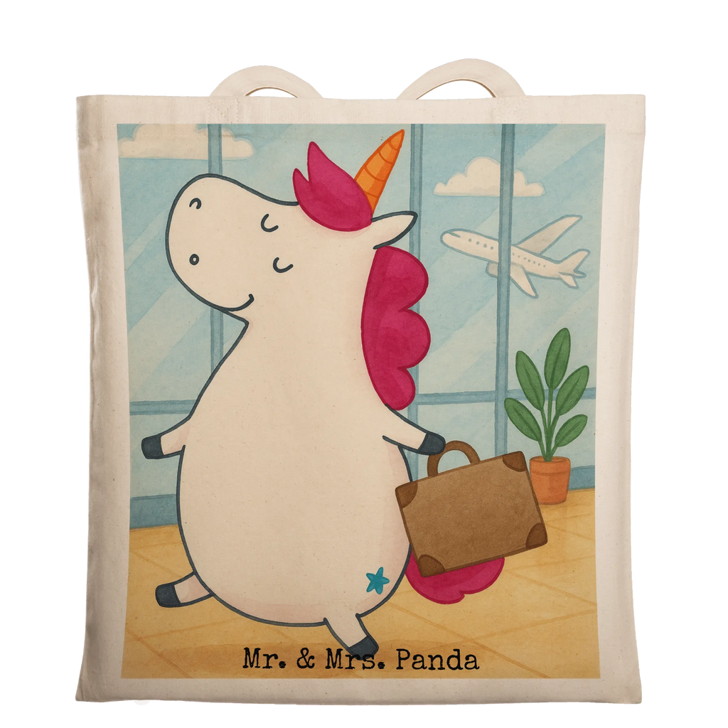 Tragetasche Einhorn Koffer Design Tragetasche, Jutetasche, Shopper, Beutel, Laptoptasche, Einkaufstasche, Schultertasche, Tasche, Badetasche, Einkaufstüte, Strandtasche, Stofftasche, Beuteltasche, Umhängetasche, Stoffbeutel, Jutebeutel, Einhorn, Einhörner, Einhorn Deko, Unicorn, Reise, albern, unicorn, lustig, Erwachsen, Spaß, witzig, Abenteuer, Kind, Gepäck, Verreisen, Koffer