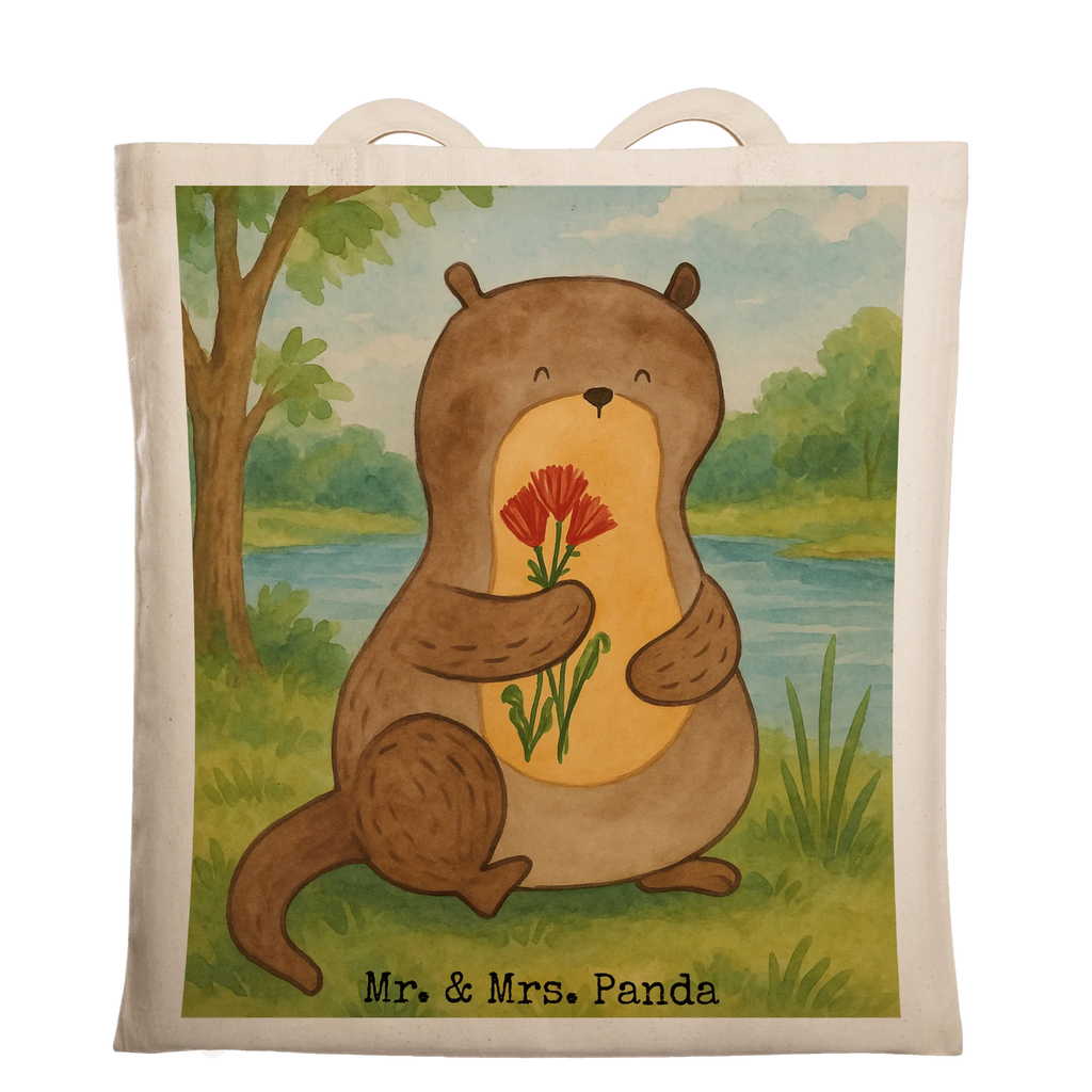 Tragetasche Otter Blumenstrauß Design Jutebeutel, Tragetasche, Einkaufstasche, Strandtasche, Badetasche, Tasche, Einkaufstüte, Stofftasche, Beutel, Schultertasche, Stoffbeutel, Umhängetasche, Jutetasche, Beuteltasche, Shopper, Laptoptasche, Otter, Fischotter, Seeotter, Otter Seeotter See Otter