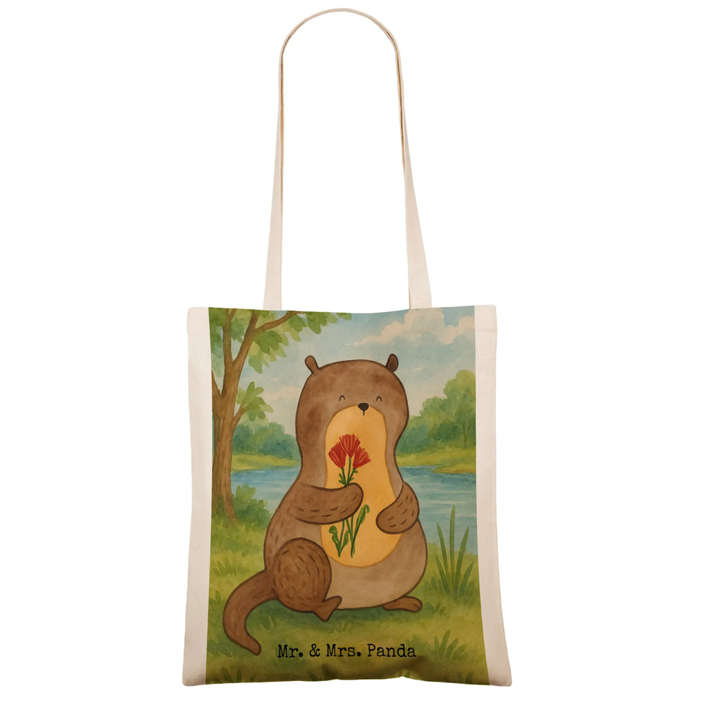 Tragetasche Otter Blumenstrauß Design Jutebeutel, Tragetasche, Einkaufstasche, Strandtasche, Badetasche, Tasche, Einkaufstüte, Stofftasche, Beutel, Schultertasche, Stoffbeutel, Umhängetasche, Jutetasche, Beuteltasche, Shopper, Laptoptasche, Otter, Fischotter, Seeotter, Otter Seeotter See Otter