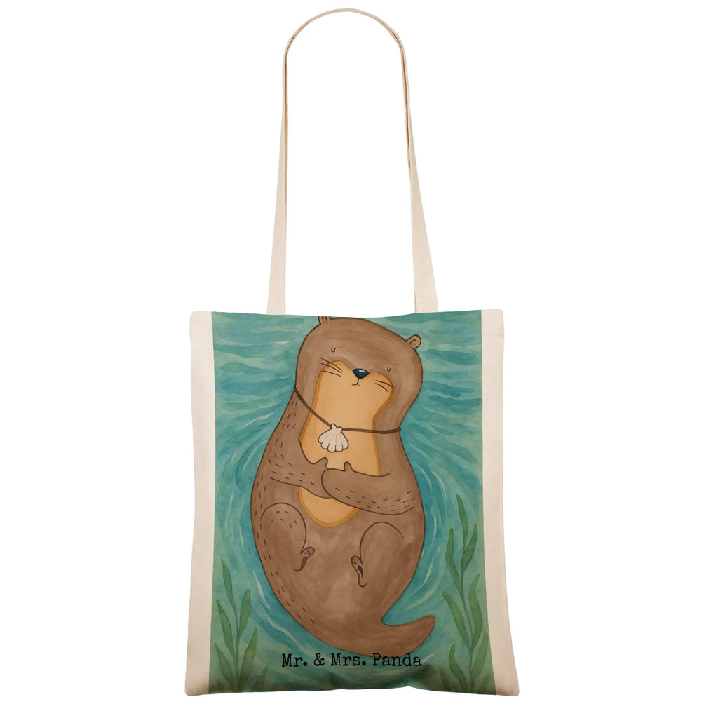 Tragetasche Otter Muschel Design Jutetasche, Einkaufstüte, Laptoptasche, Beuteltasche, Tasche, Einkaufstasche, Stoffbeutel, Umhängetasche, Jutebeutel, Badetasche, Strandtasche, Tragetasche, Stofftasche, Beutel, Shopper, Schultertasche, Otter, Fischotter, Seeotter, Motivation, Otterliebe, Büro, Tagträumen, grübeln, träumen
